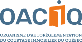 Logo Organisme d'autoréglementation du courtage immobilier du Québec (OACIQ)